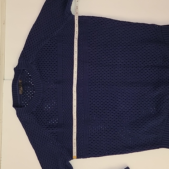 PrAna Navy  Mesh Sweater / L. - Picture 4 of 8